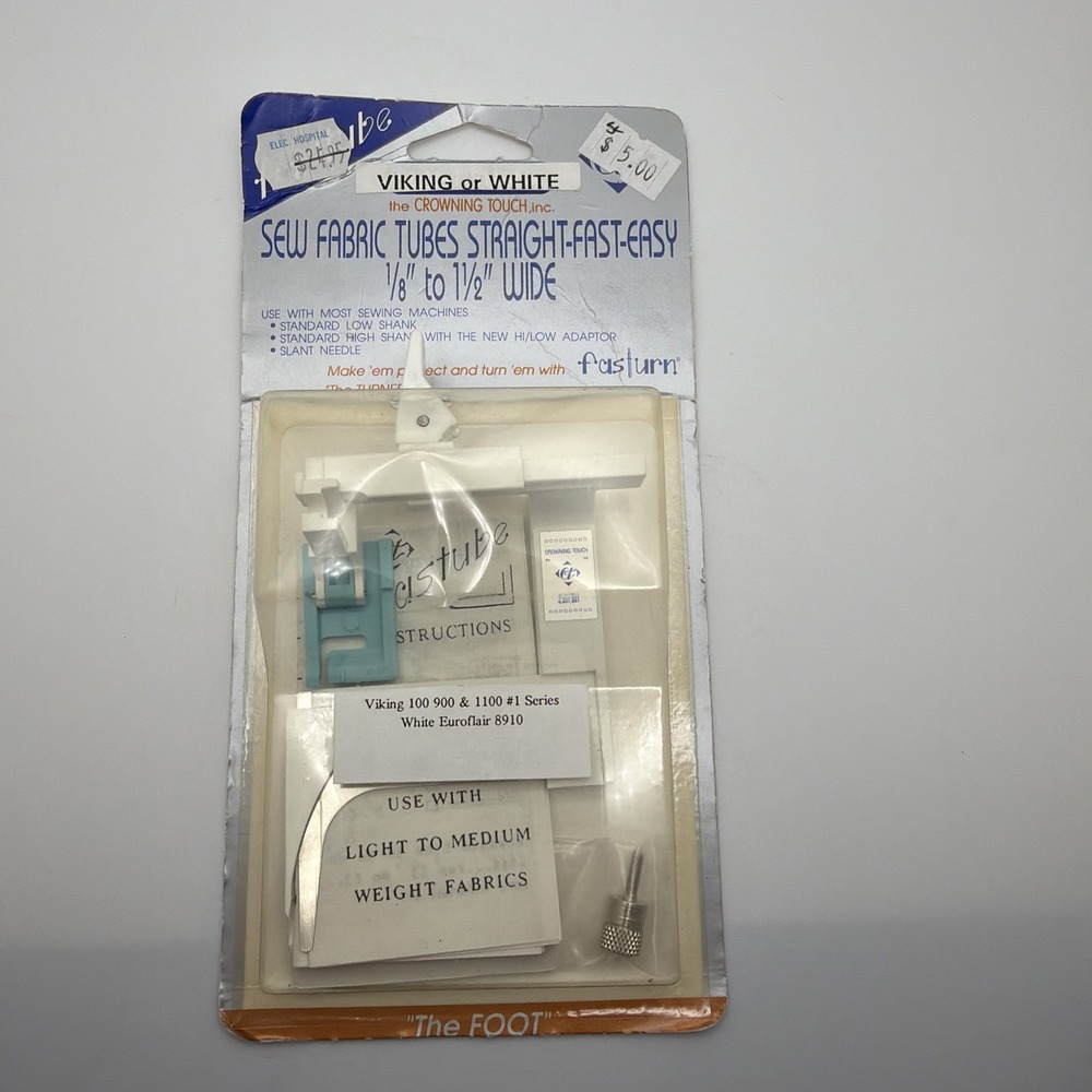 FASTUBE "The Foot" for Fasturn Tubes 1/8" to 1 1/2" Low Shank The Crowning Touch
